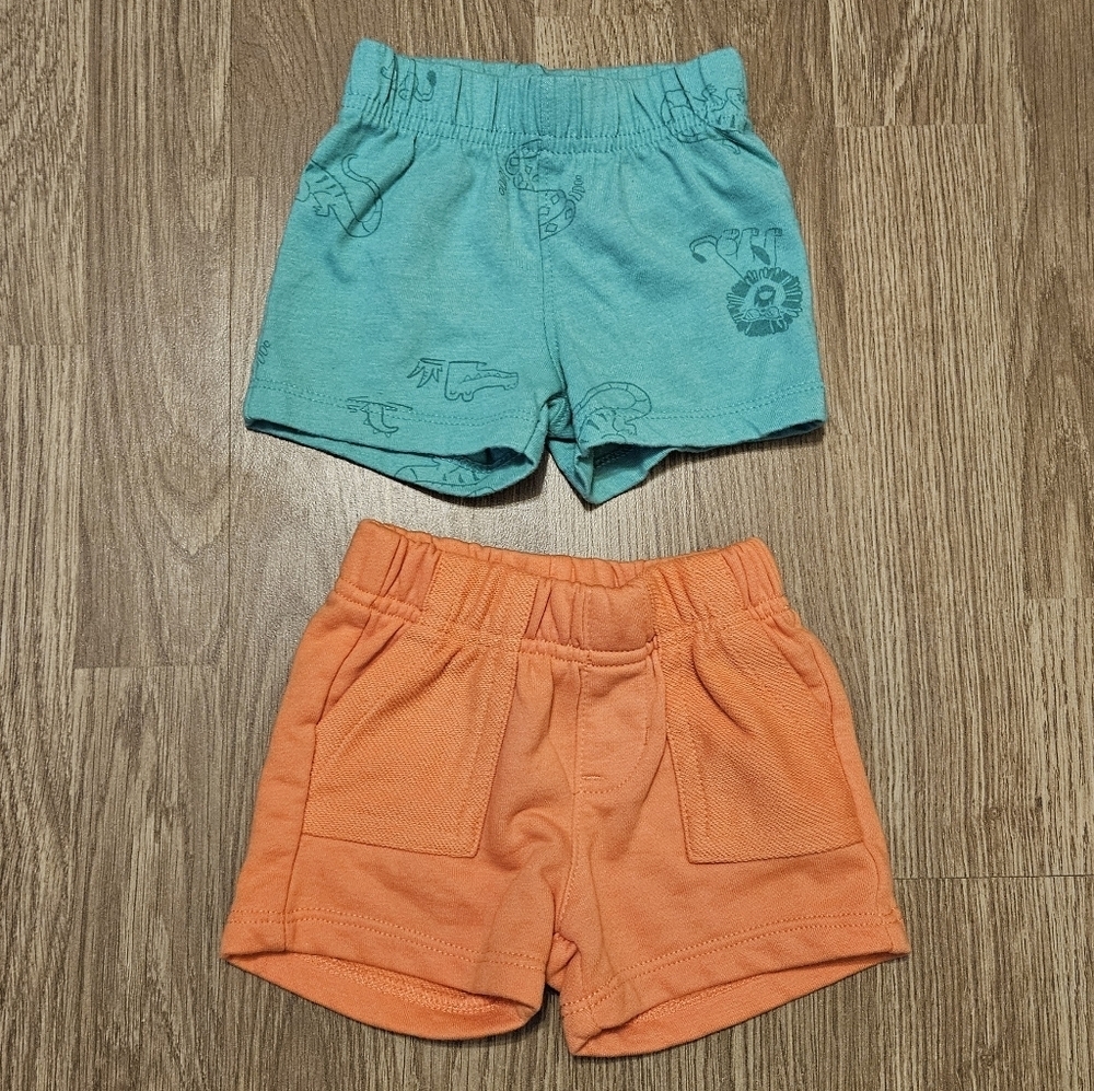 Garanimals Teal and Orange Kids' Shorts